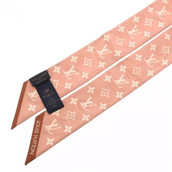 LOUIS VUITTON Bandeau BB Lucky LV Pink M78427 scarf - Picture 4 of 8